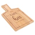 Kiss the Cook Bamboo Serving Board