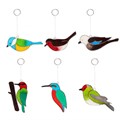 British Bird Mini Suncatcher