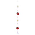 String of Daisy and Strawberry Suncatchers