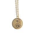 Set of 18 Yin Yang Pendant Necklaces in Display