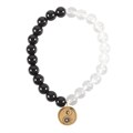 Set of 24 Yin Yang Beaded Bracelets in Display