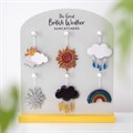 Set of 24 British Weather Suncatchers
