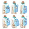 Set of 18 Message in a Bottle Souvenirs in Display