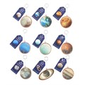Set of 36 Solar System Planet Suncatchers on Display