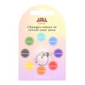 Set of 20 Aura Energy Colour Changing Rings in Display