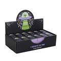 Set of 24 Glass Alien Token Gifts in Display