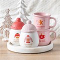 Pink Gingerbread Latte Mug