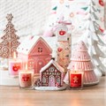 Pink Gingerbread House Oil Burner