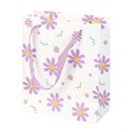 23cm Medium Purple Daisy Gift Bag