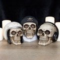 Skull Ornament with Beanie