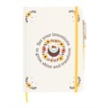 Bee Radiant Intention Journal with Citrine Pen