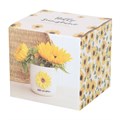 Hello Sunshine Plant Pot with 3D Sunflower