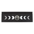 Black Moon Phase Tarot Card Stand Tealight Holder