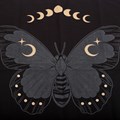 72cm Black Moth Altar Cloth