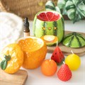 Set of 3 Watermelon Shaped Candles