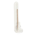White Chakra and Yoga Pose Incense Stick Holder
