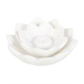 White Lotus Flower Incense Stick Holder