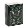 Poisonous Plants Book Shaped Vase