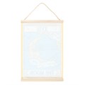 The Moon Vintage Tarot Wall Hanging