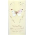 Butterflies Appear Vanilla Tube Candle