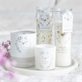 In Loving Memory White Butterfly Vanilla Candle
