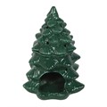 Green Fir Tree Oil Burner and Wax Warmer