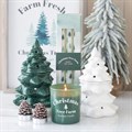 Green Fir Tree Oil Burner and Wax Warmer