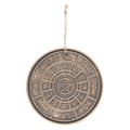 Bronze Wheel of the Year Hanging Terracotta Plaque
