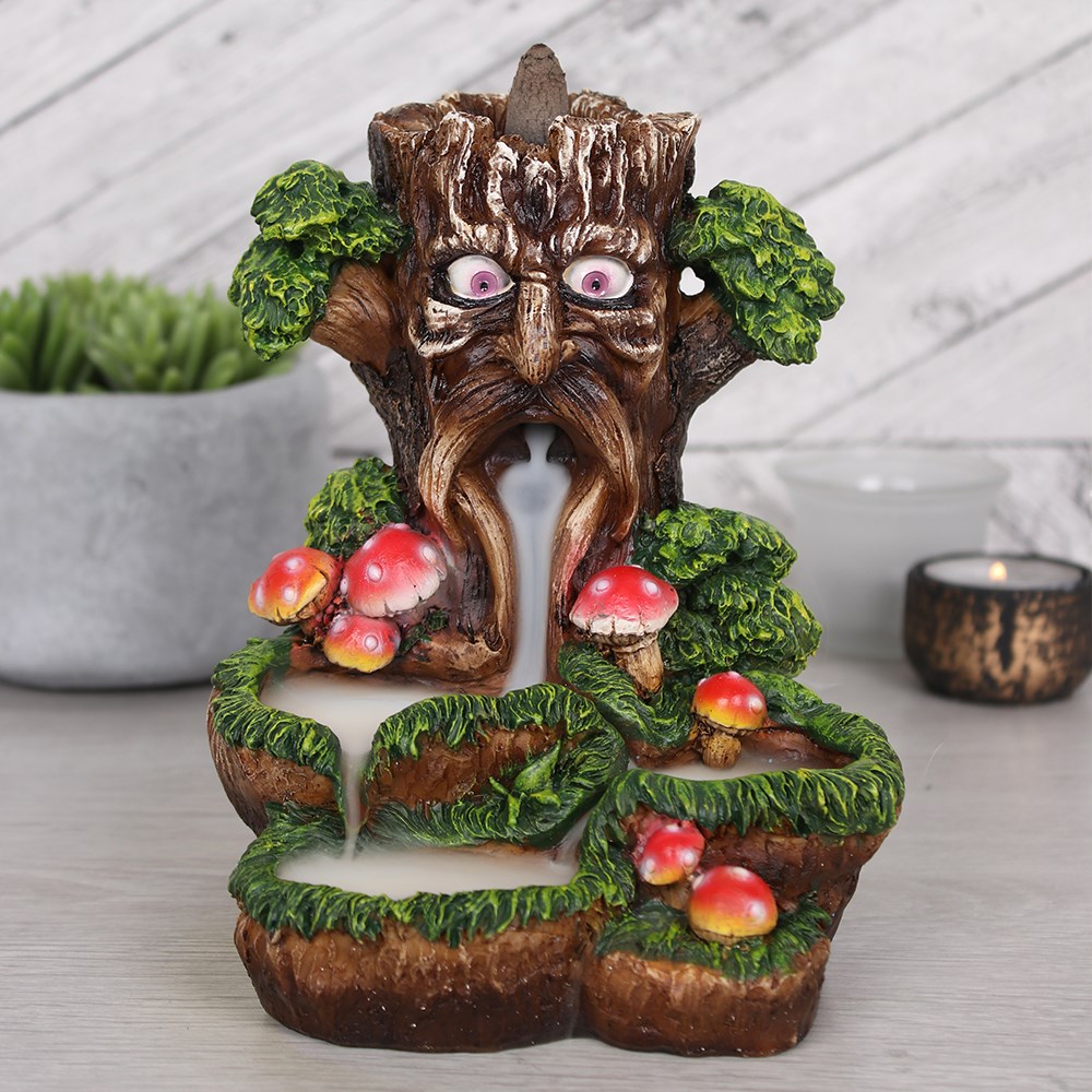 Backflow Incense Burner – Tree Of Life Design