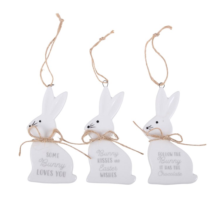 Bunny Ceramic Hanging Decoration