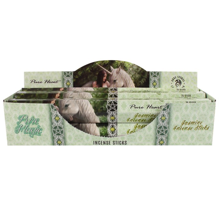 Pack of 6 Pure Heart Incense Sticks by Anne Stokes