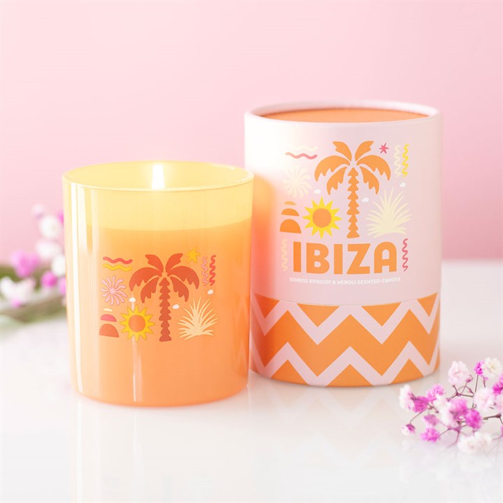 Ibiza Sunrise Apricot & Neroli Scented Candle