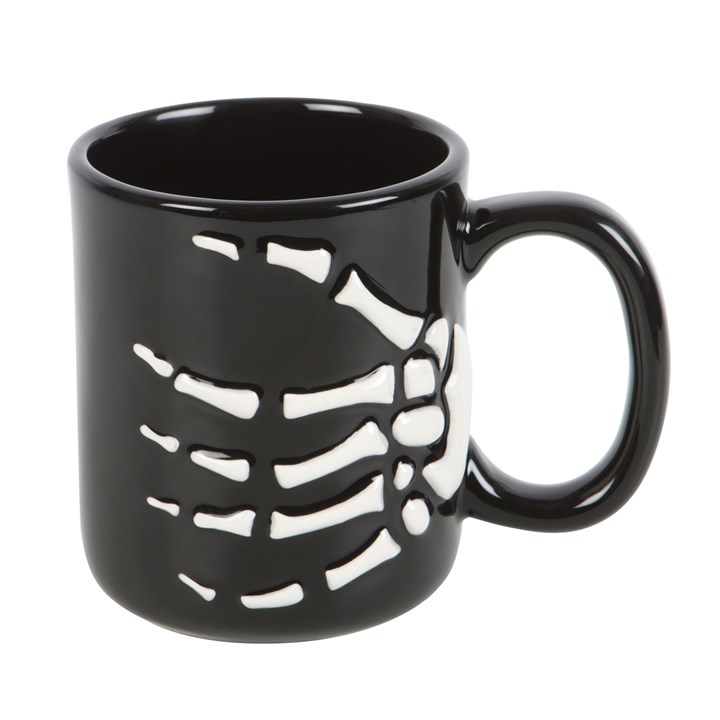 Skeleton Hand Mug