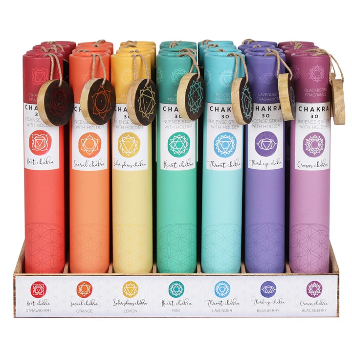 Mixed Fragrance Chakra Incense Sticks