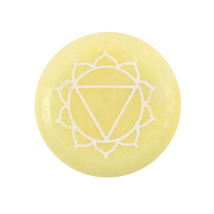 Solar Plexus Chakra Meditation Stone