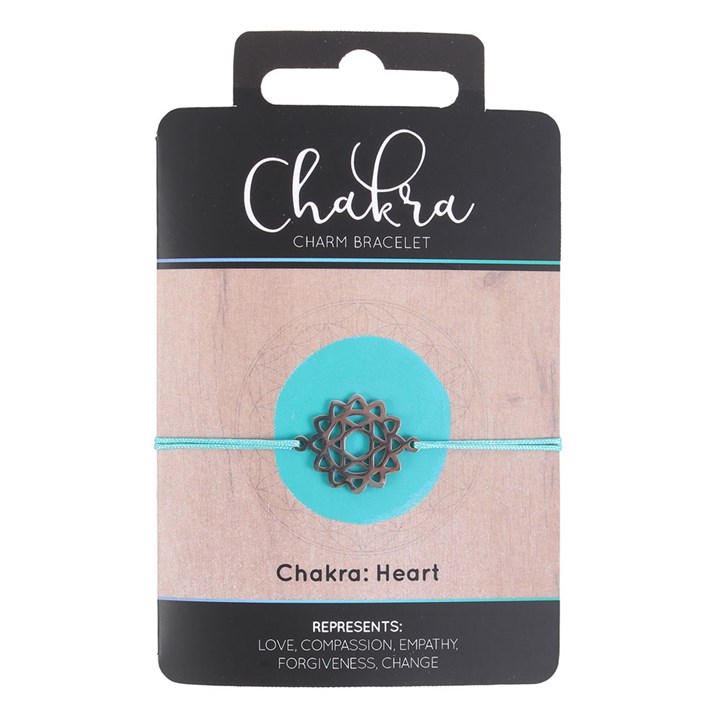 Heart Chakra Charm Bracelet