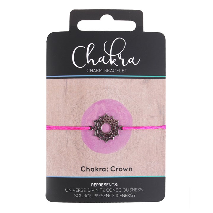 Crown Chakra Charm Bracelet