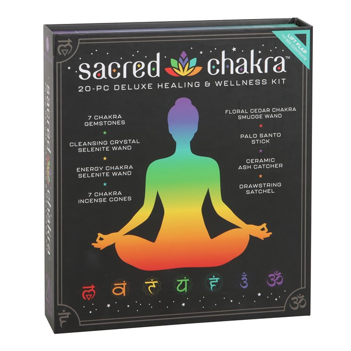 Sacred Chakra Deluxe Healing and Wellness Kit