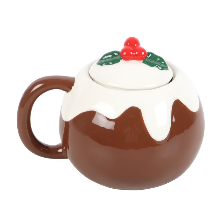 Christmas Pudding Shaped Mug