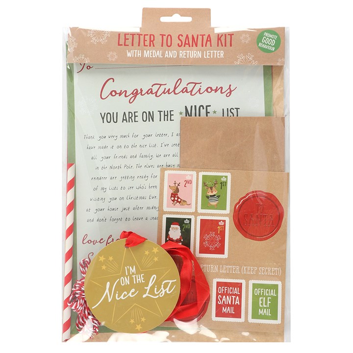 Christmas Cheer Letter to Santa Kit