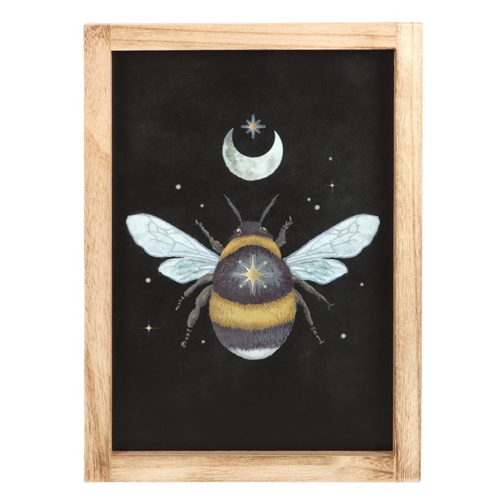 Forest Bee Framed Wall Art Print