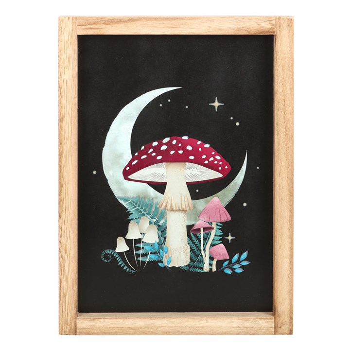 Forest Mushroom Framed Wall Art Print