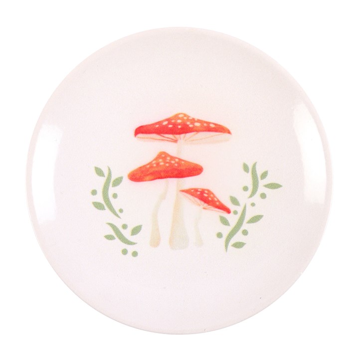 Round Mushroom Trinket Dish