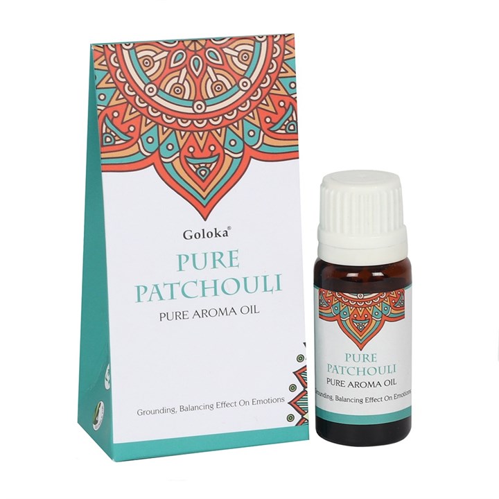 Goloka 10ml Pure Patchouli Fragrance Oil