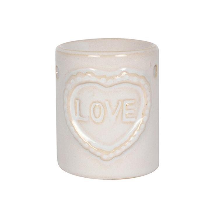 8cm Love / Hope Ceramic Oil Burner