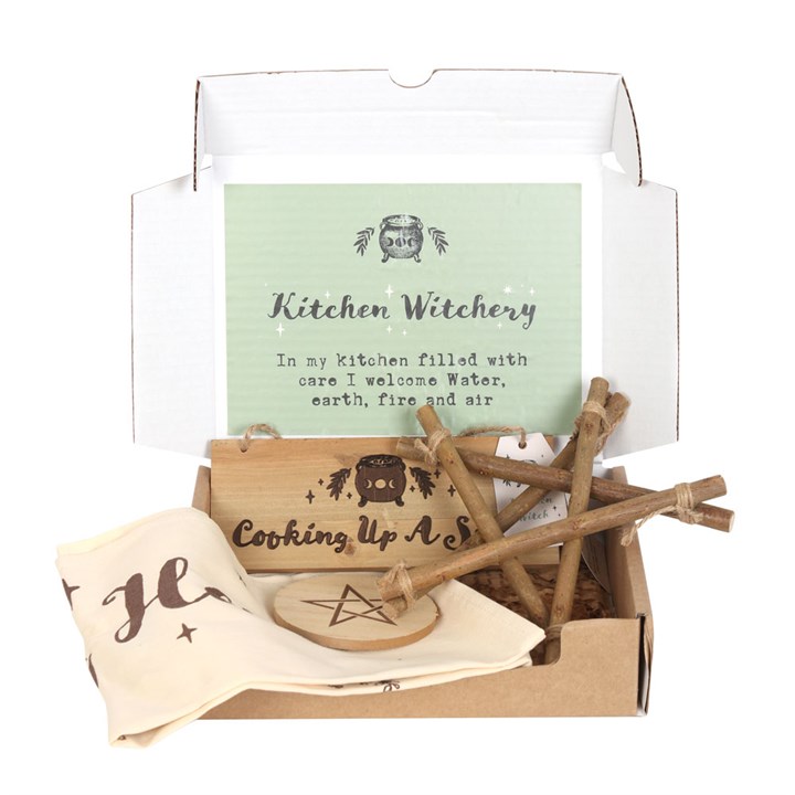 Kitchen Witch Gift Set