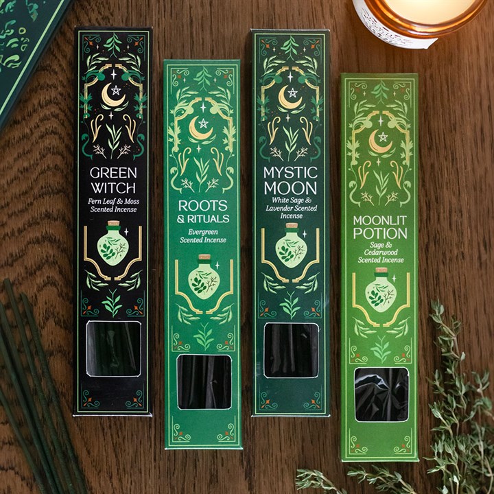 Green Witch Incense Stick Gift Set