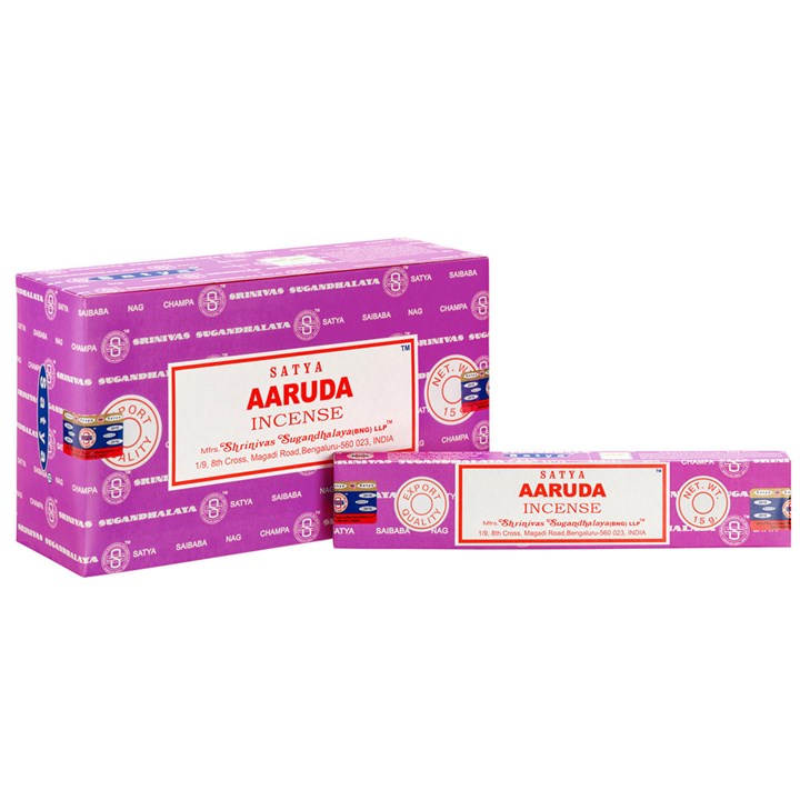 12 Packs of Aaruda Incense Sticks by Satya