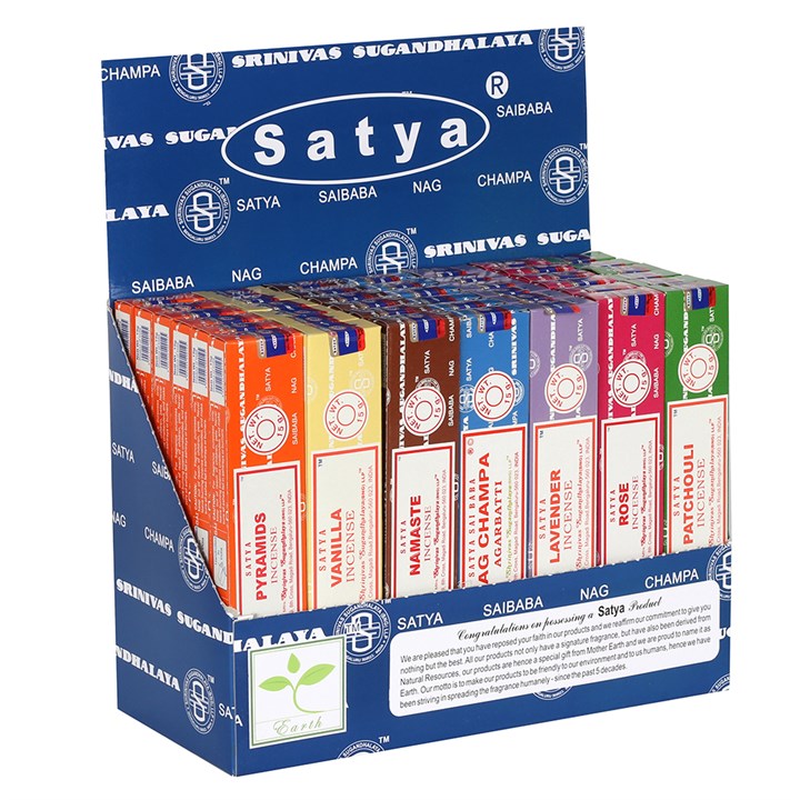 Satya Incense Sticks Display Starter Pack 3