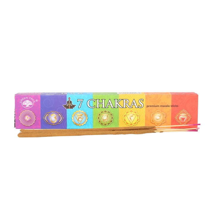 12 Packs of 7 Chakras Incense Sticks